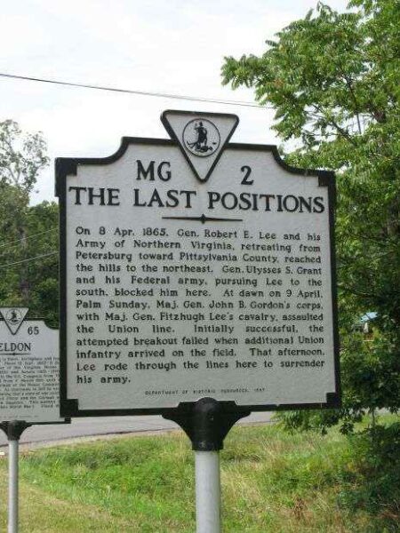THE LAST POSITIONS MEMORIAL MARKER