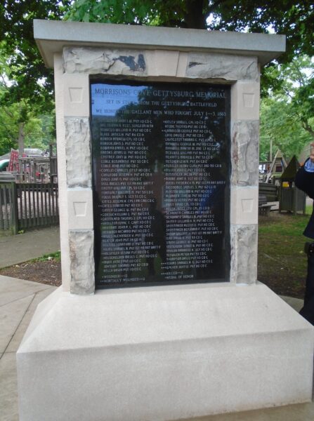 MORRISONS COVE GETTYSBURG MEMORIAL