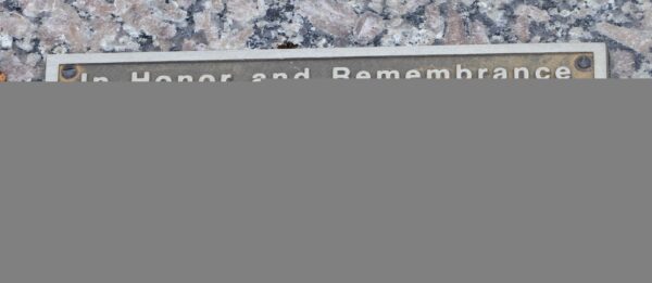 IN HONOR AND REMEMBRANCE SEPTEMBER 11, 2001 MEMORIAL PLAQUE CAMDEN