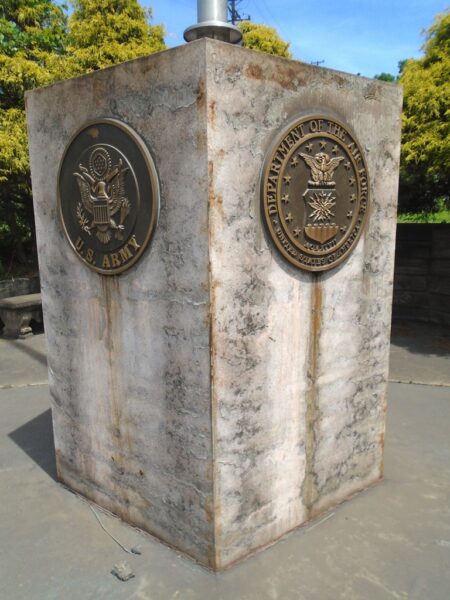 BRADDOCK AND NORTH BRADDOCK WAR VETERANS MEMORIAL SIDE A
