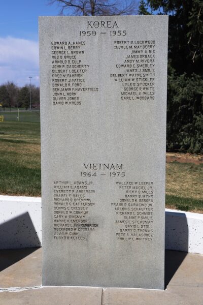 LARIMER COUNTY VETERANS MEMORIAL STONE E