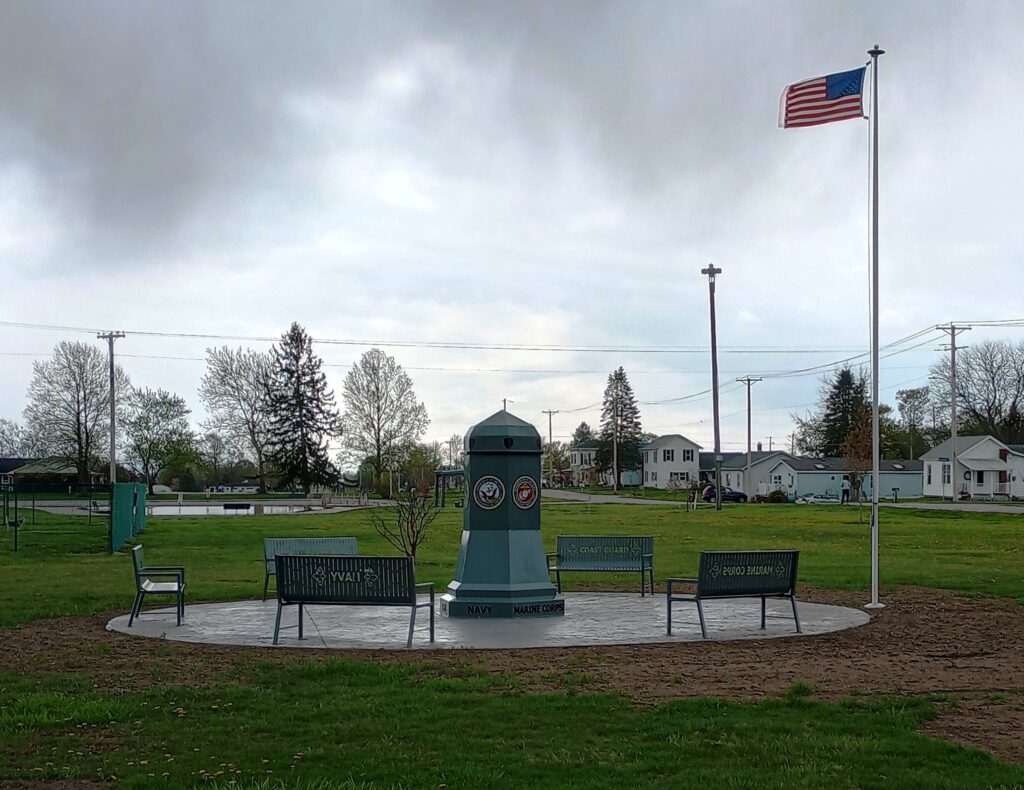 WATERLOO, IN VETERANS MEMORIAL SIDE A