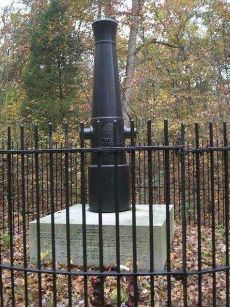 HERE FELL GENERAL ALEXANDER HAYS WAR MEMORIAL