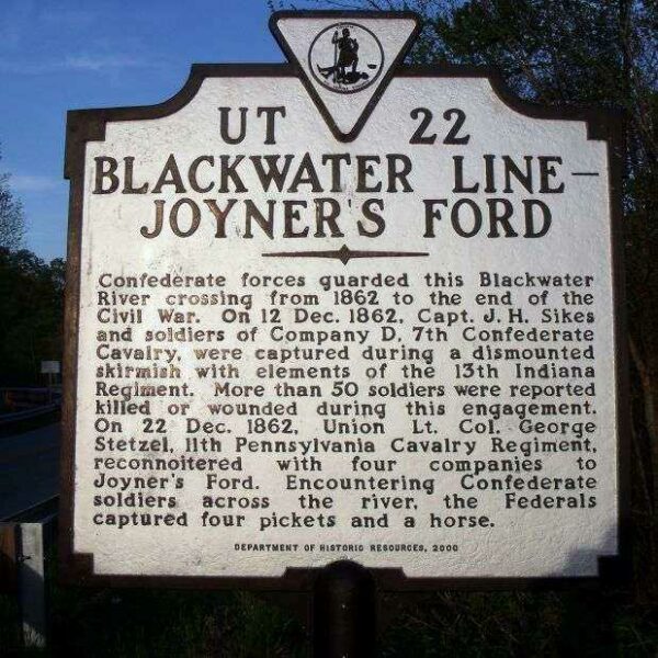 BLACKWATER LINE WAR MEMORIAL MARKER I