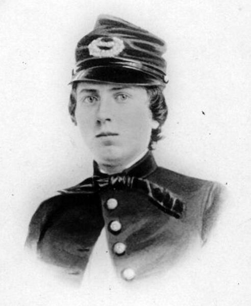 ALONZO H CUSHING MEDAL OF HONOR WAR MEMORIAL PHOTO