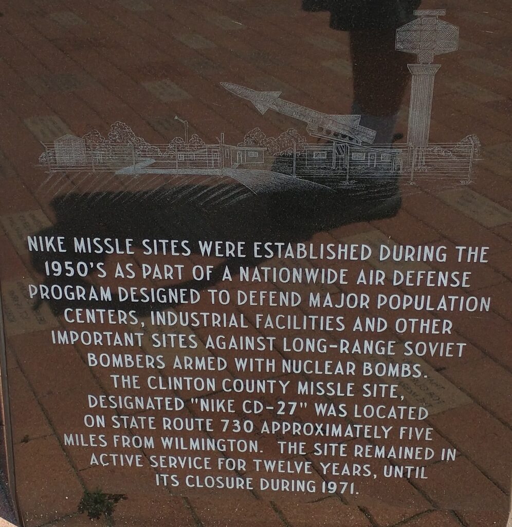 CLINTON COUNTY VETERANS MEMORIAL NARRATIVE STONE F