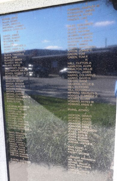 PASCO COUNTY WORLD WAR II MEMORIAL STONE L
