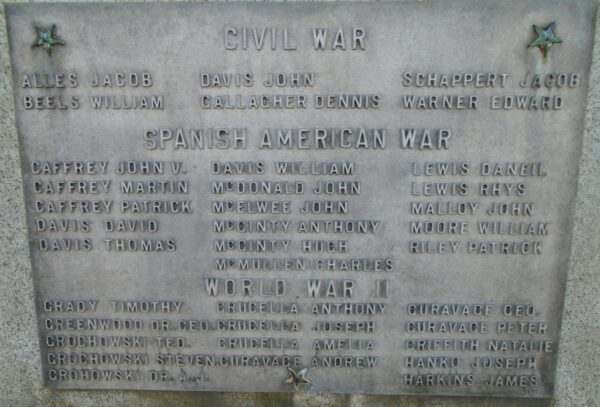 WILKES BARRE WAR MEMORIAL STONE C
