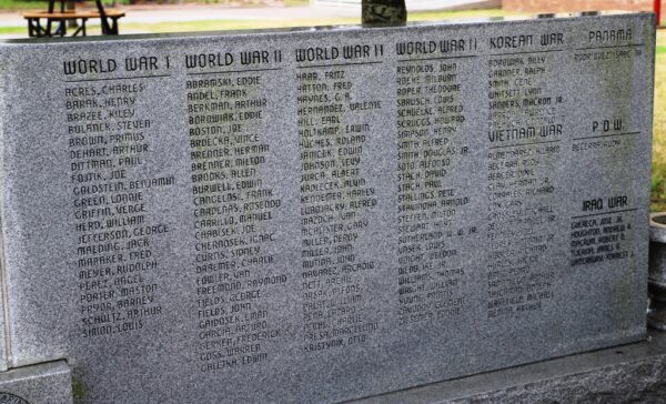 FORT BEND COUNTY SUPREME SACRIFICE WAR MEMORIAL RIGHT STONE