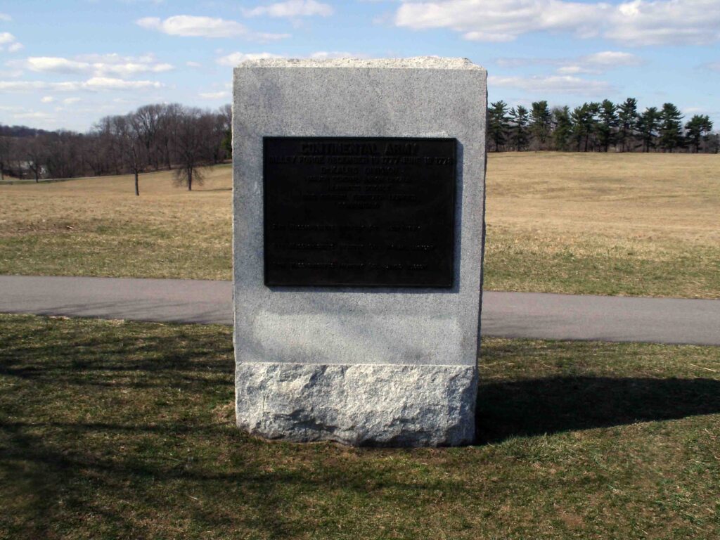 CONTINENTAL ARMY REVOLUTIONARY WAR MEMORIAL