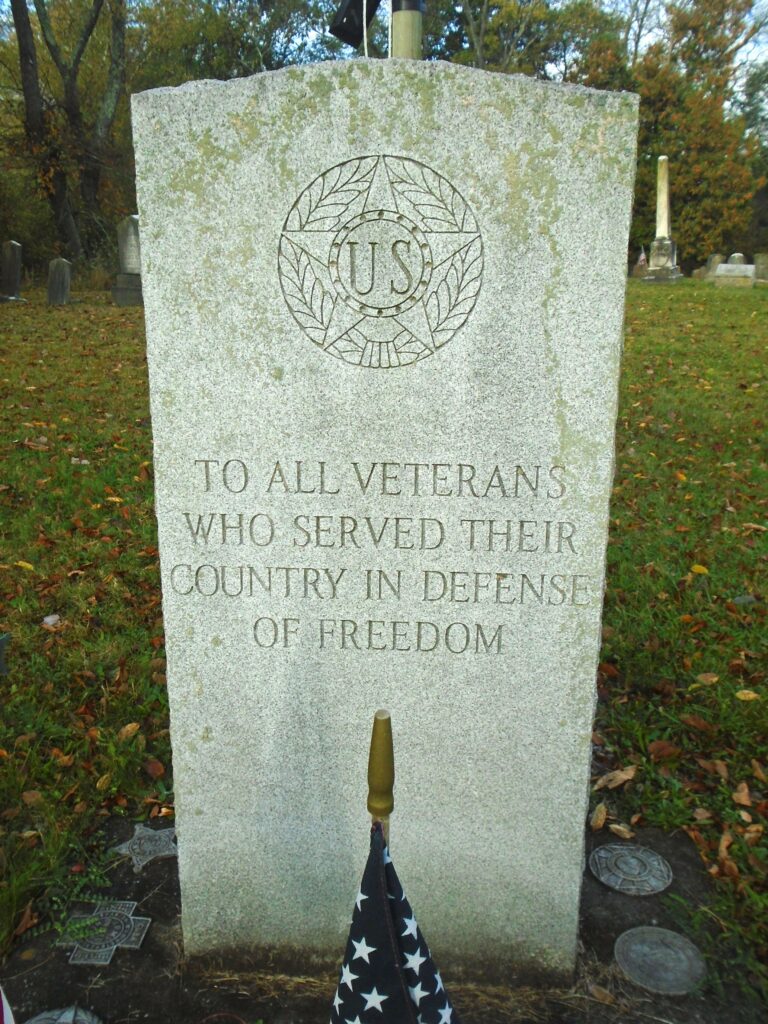 OSTERBURG AREA VETERANS MEMORIAL FRONT