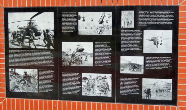 JASPER VETERANS MEMORIAL RIGHT WALL