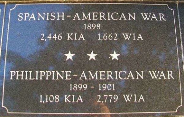 KENOSHA CITY AND COUNTY SPANISH-AMERICAN WAR MEMORIAL PLAQUE