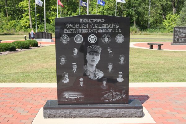 RICHMOND HONORING WOMEN VETERANS MEMORIALI FRONT