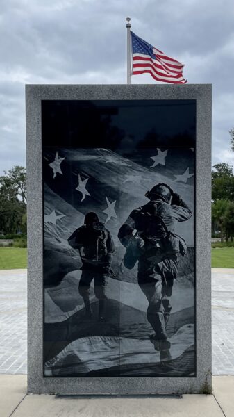 GLENN COUNTY WAR VETERANS MEMORIAL STONE A