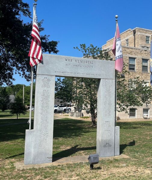HOT SPRING COUNTY WAR MEMORIAL
