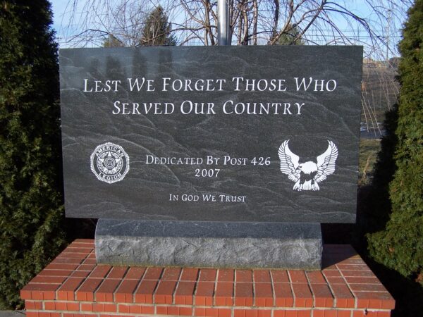 AMERICAN LEGION POST 426 VETERANS MEMORIAL