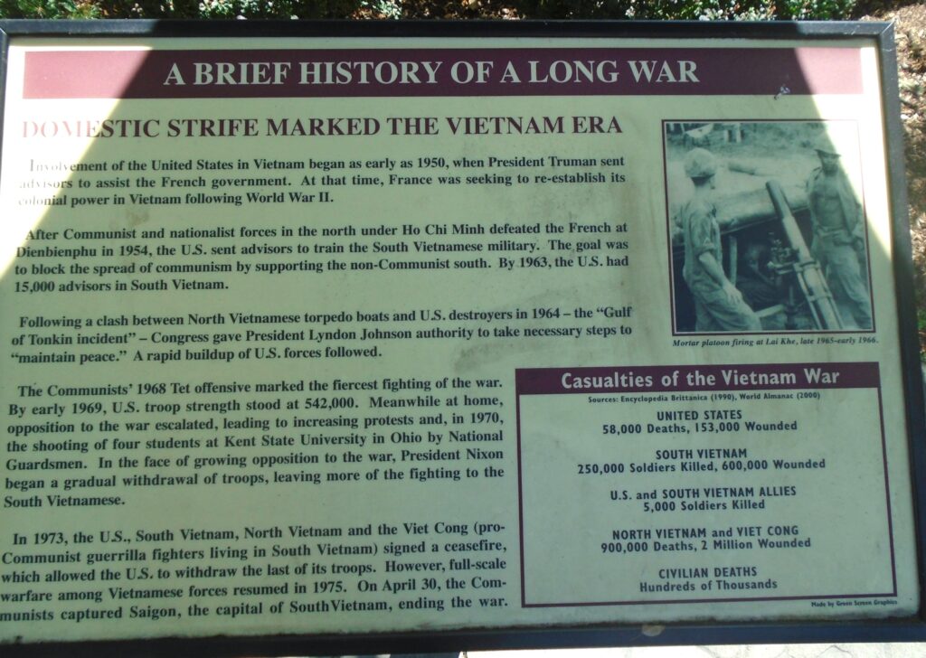 A BRIEF HISTORY OF A LONG WAR MEMORIAL PANEL