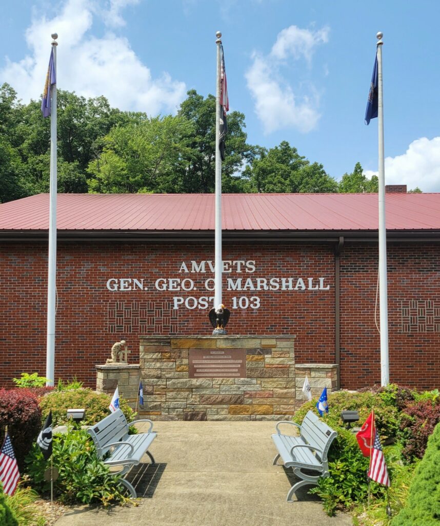 GEORGE C. MARSHALL AMVETS POST 103 VETERANS MEMORIAL