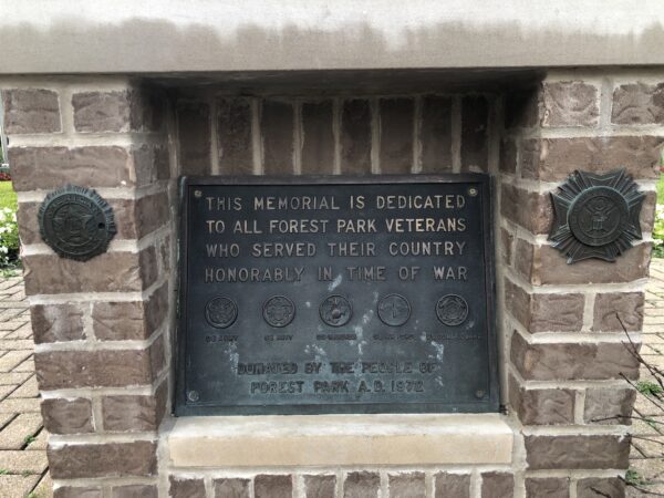 FOREST PARK ALL WAR VETERANS MEMORIAL