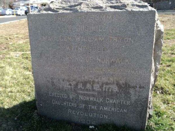 BURNING OF NORWALK WAR MEMORIAL
