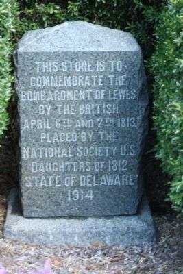 THE BOMBARDMENT OF LEWES  MEMORIAL