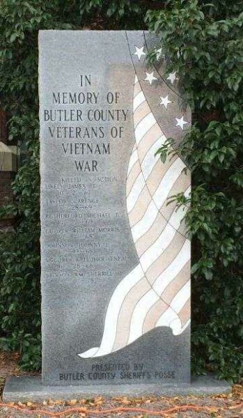 BUTLER COUNTY VIETNAM WAR MEMORIAL