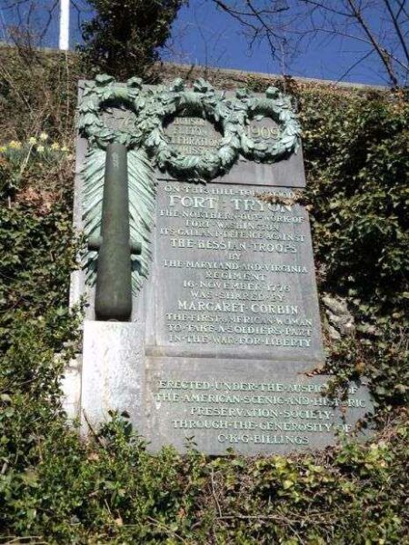 FORT TRYON REVOLUTIONARY WAR MEMORIAL