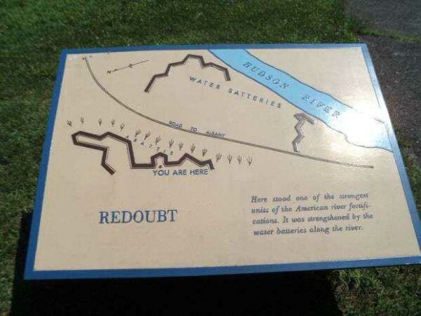 REDOUBT REVOLUTIONARY WAR MEMORIAL PLAQUE