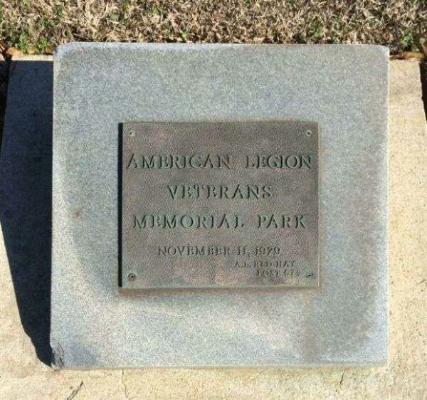 AMERICAN LEGION VETERANS MEMORIAL PARK