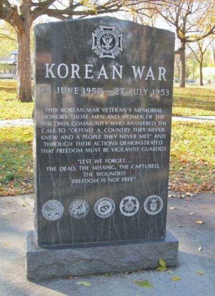 WACONIA KOREAN WAR MEMORIAL