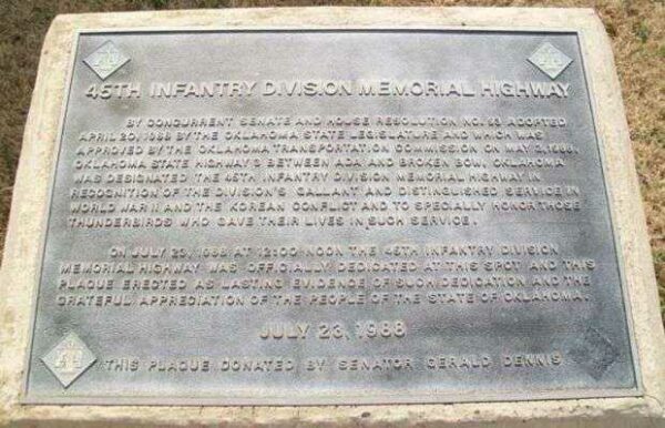 45TH INFANTRY DIVISION MEMORIAL HIGHWAY