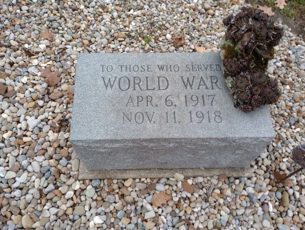 AMERICAN LEGION POST NO. 78 VETERANS MEMORIAL STONE A