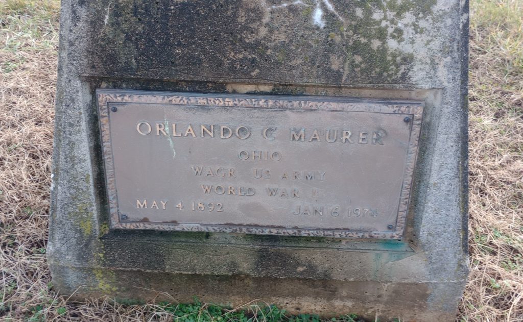 WILLOW GROVE CEMETERY WAR VETERANS MEMORIAL FLAGPOLE PLAQUE C