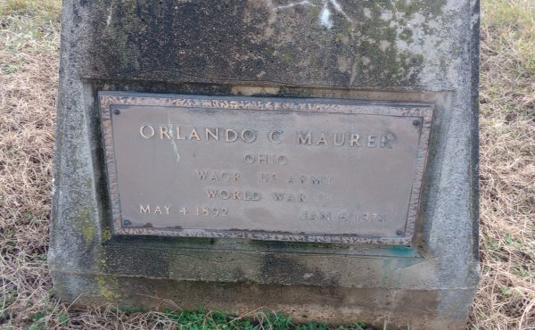 WILLOW GROVE CEMETERY WAR VETERANS MEMORIAL FLAGPOLE PLAQUE C