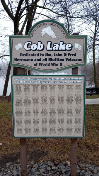 BLUFFTON, BEAVERDAM AND RICHLAND TOWNSHIP WORLD WAR II VETERANS MEMORIAL