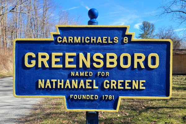 CARMICHAELS 8 GREENSBORO MEMORIAL MARKER