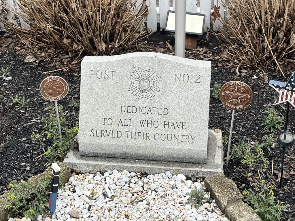 V.F.W. POST NO. 2 ALL VETERANS MEMORIAL