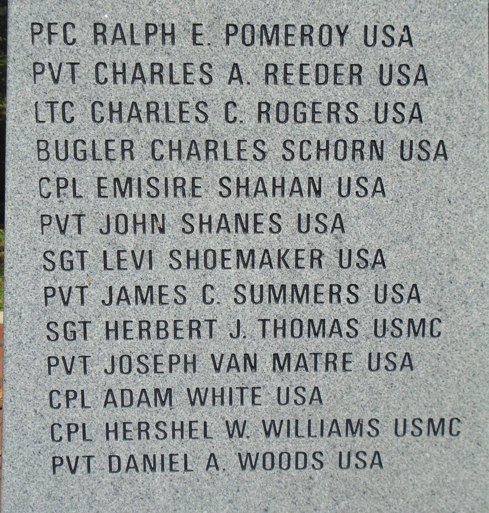 WEST VIRGINIA MEDAL OF HONOR WAR MEMORIAL STONE C