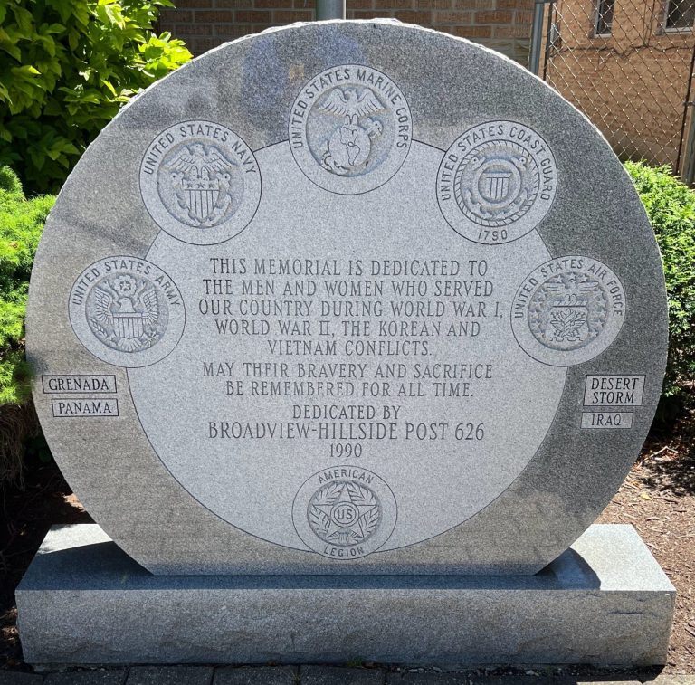 AMERICAN LEGION POST 626 WAR VETERANS MEMORIAL