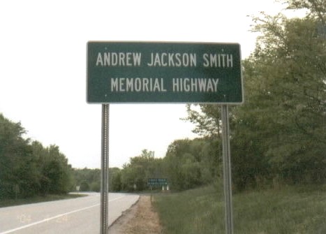 ANDREW JACKSON SMITH MEMORIAL HIGHWAY