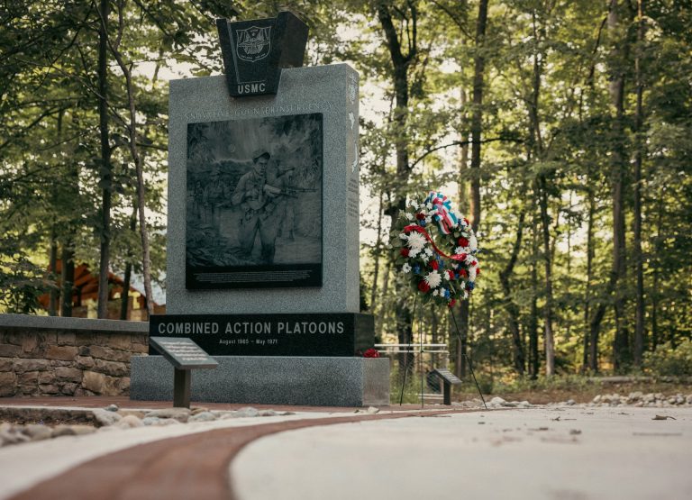 COMBINED ACTION PLATOONS WAR MEMORIAL QUANTICO