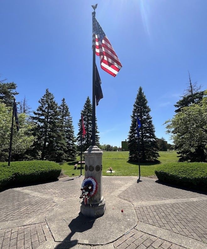 HILLSIDE VETERANS MEMORIAL FLAGPOLE