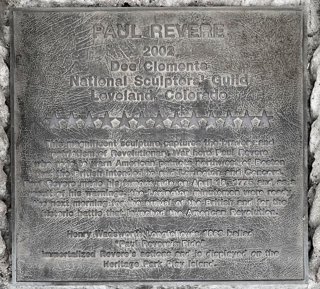 PAUL REVERE DEE CLEMENTS SCULPTORS’ EQUESTRIAN WAR MEMORIAL PLAQUE A