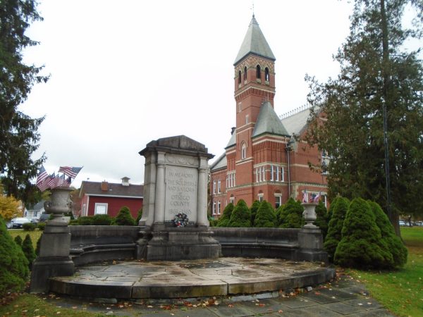 IN MEMORY OF THE SOLDIERS AND SAILORS OF OTSECO COUNTY WAR MEMORIAL