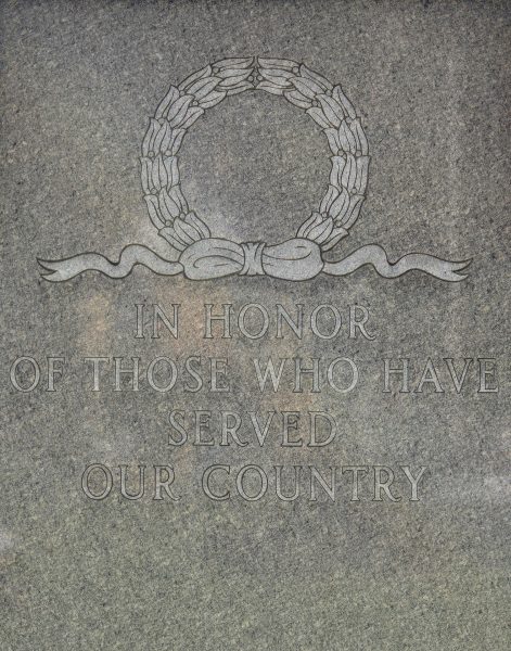 NORTH VERSAILLES VETERANS MEMORIAL STONE