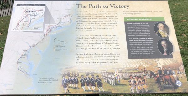 THE PATH TO VICTORY REVOLUTIONARY WAR MEMORIAL PANEL NEWBURGH