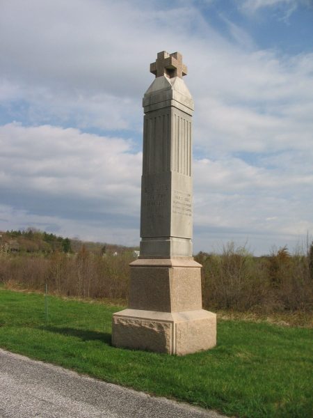6TH MAINE INFANTRY JULY 3, 1863 WAR MEMORIAL