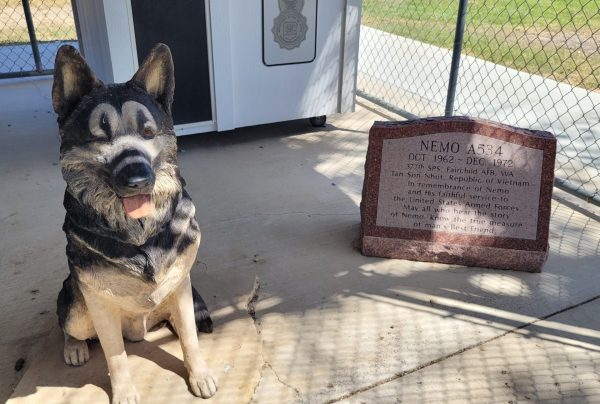 HERO SENTRY DOG: NEMO A534 WAR MEMORIAL