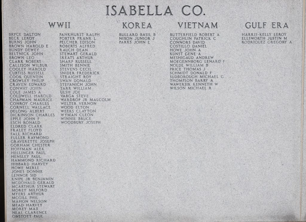 VETERANS FREEDOM PARK “WALL OF TEARS” MEMORIAL STONE D